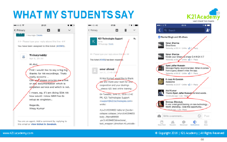 EBS-OAM Integration Training