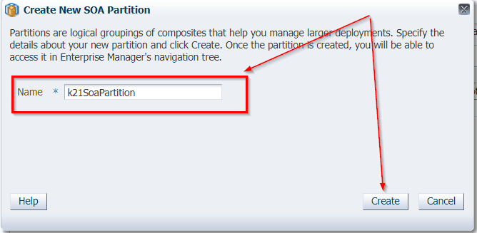 Enterprise Manager Partition in Oracle SOA Suite 12c/11g