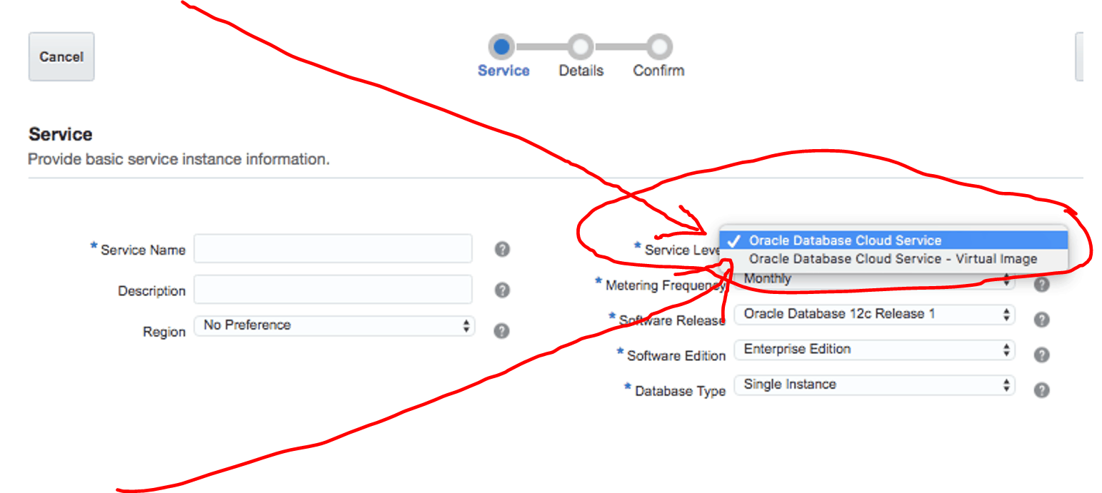 Two Service Levels to choose from