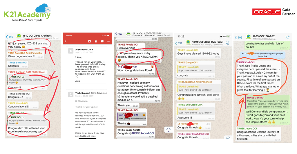 Oracle Cloud Infrastructure Feedback