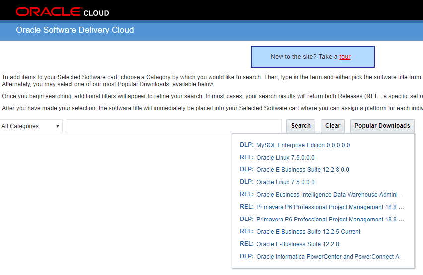 Oracle Software EBS 12.2.8