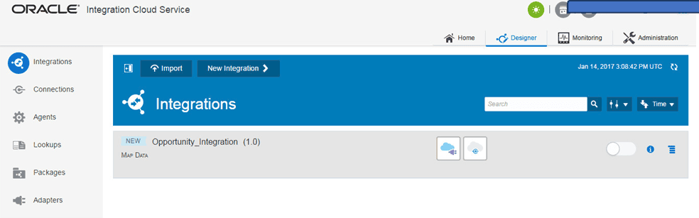 Oracle Integration Cloud Service