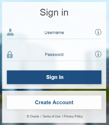 Edelivery sign in screen