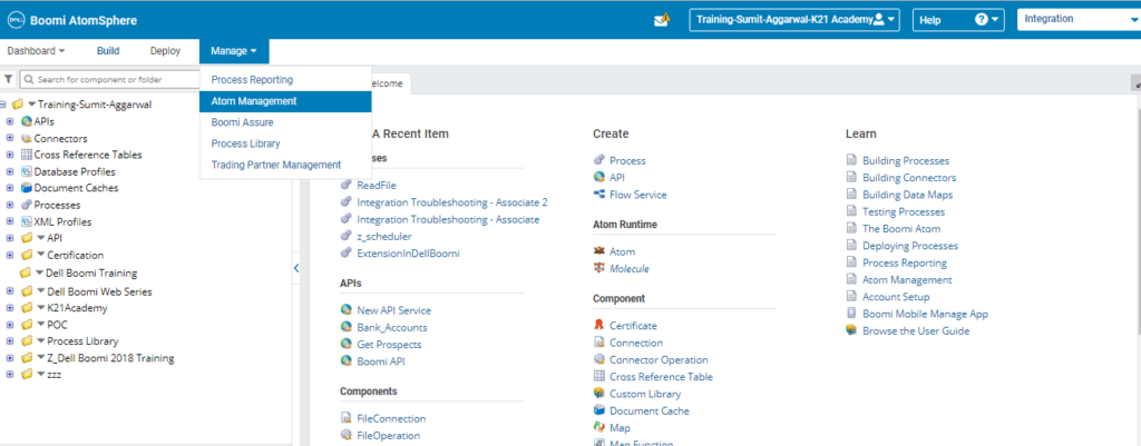 Atom Management