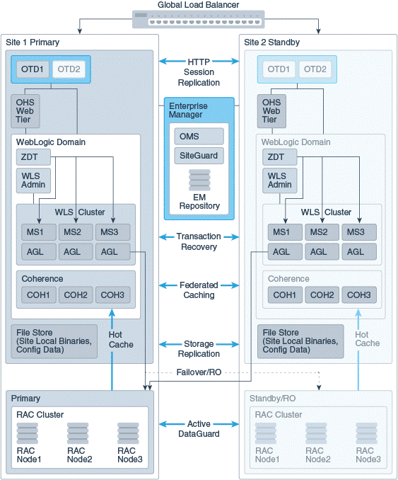 Topology for Active - Passive Application
