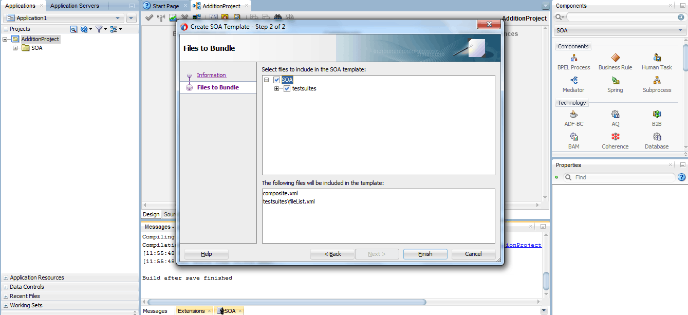 Templates in Oracle SOA Suite 12c