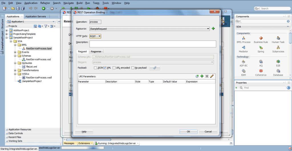 HTTP Verb and XML as payload