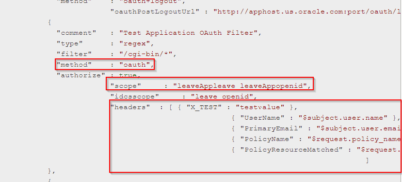 edit configuration file