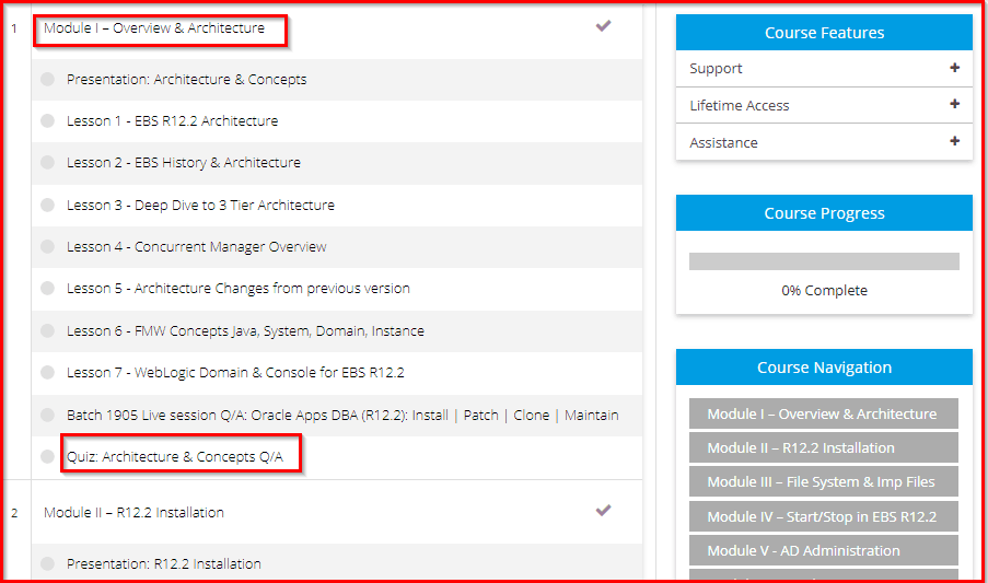 Apps DBA Module 1 Overview