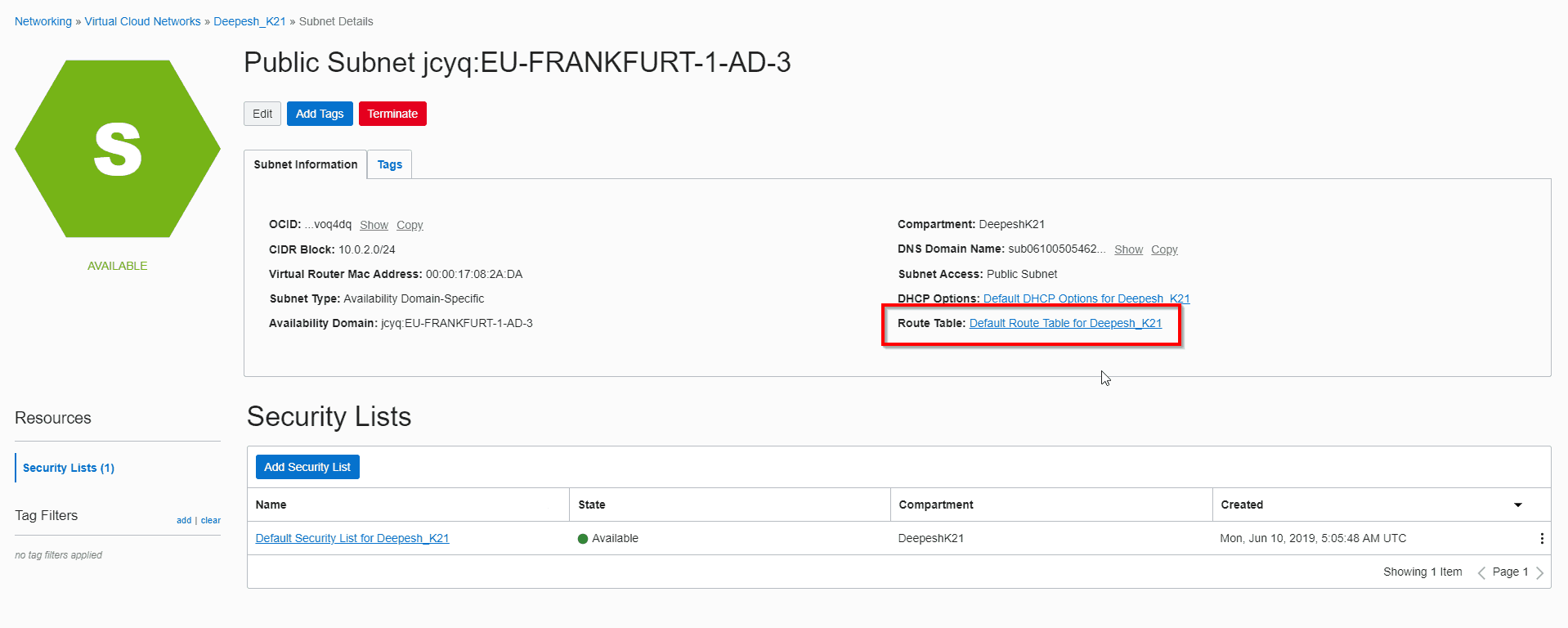 subnet_routetable