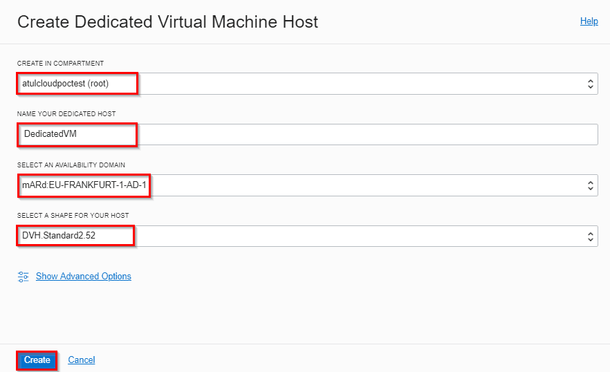 Create Dedicated Virtual Machine Hosts