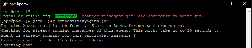 CLOUD-0005: unable to establish connection OIC oracle cloud integration DB System databse VCN port security list putty ingress rule connection adapter connectivity agent