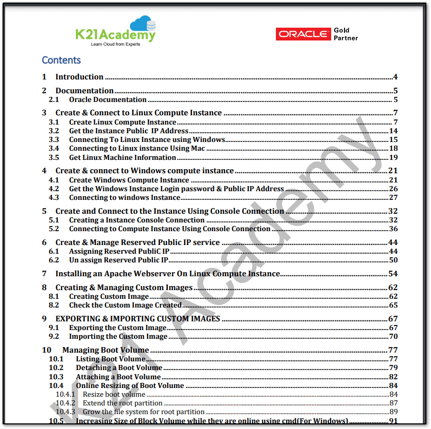 oci compute instance