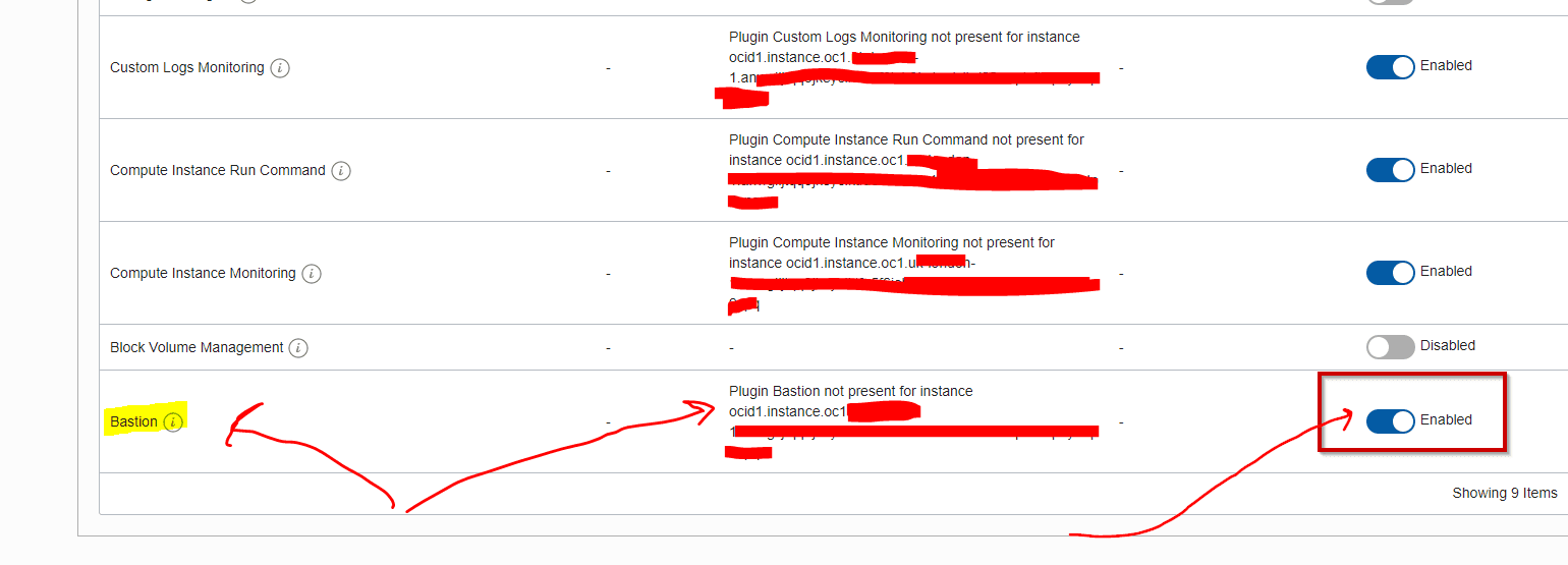 Configure bastion to access compute VM