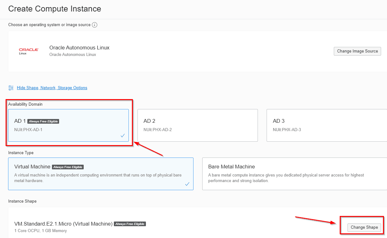 Compute Instance