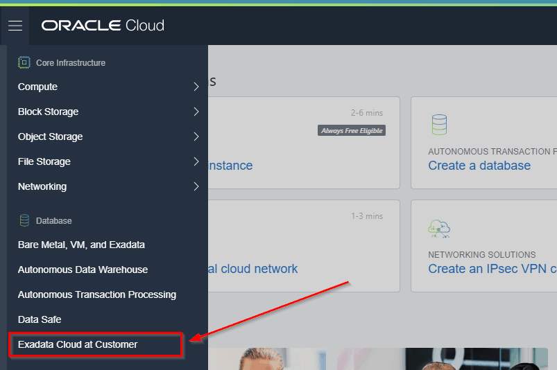 Exadata Cloud at Customer at Oracle OpenWorld