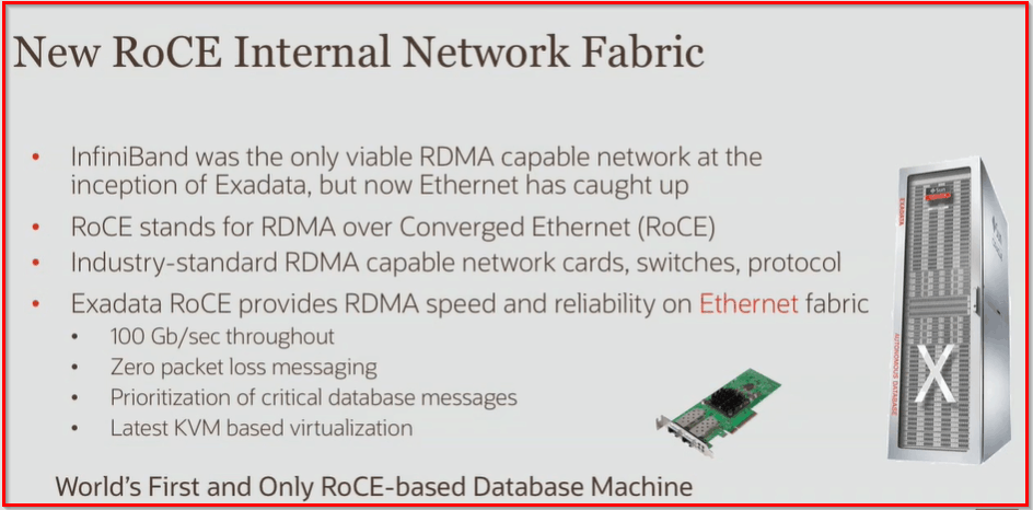 New Exadata X8M PMEM and RoCE capabilities and benefits #oow19