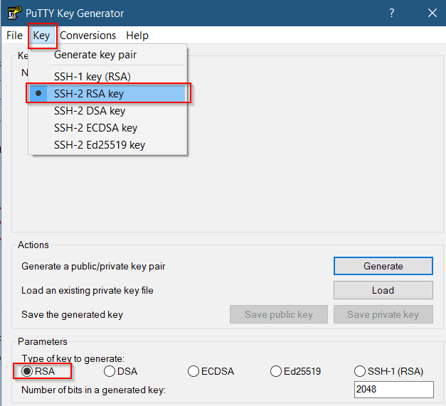 SSH2 RSA Key