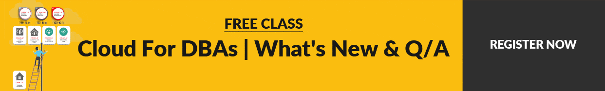 Cloud dba masterclass