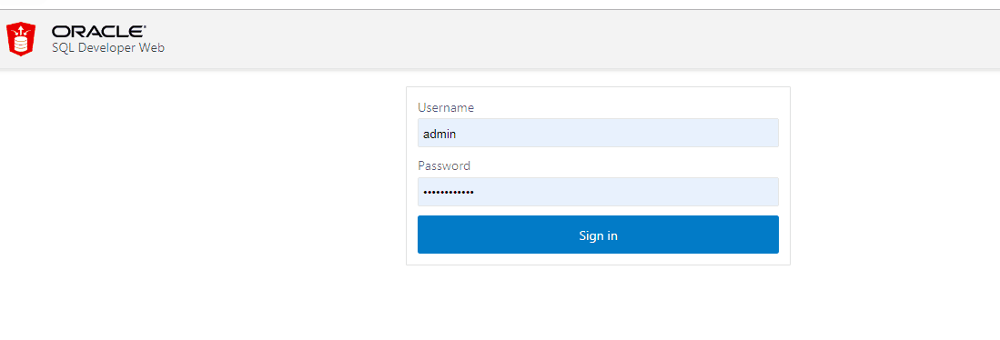 access SQL Developer Web from the Autonomous Data Warehouse Service Console