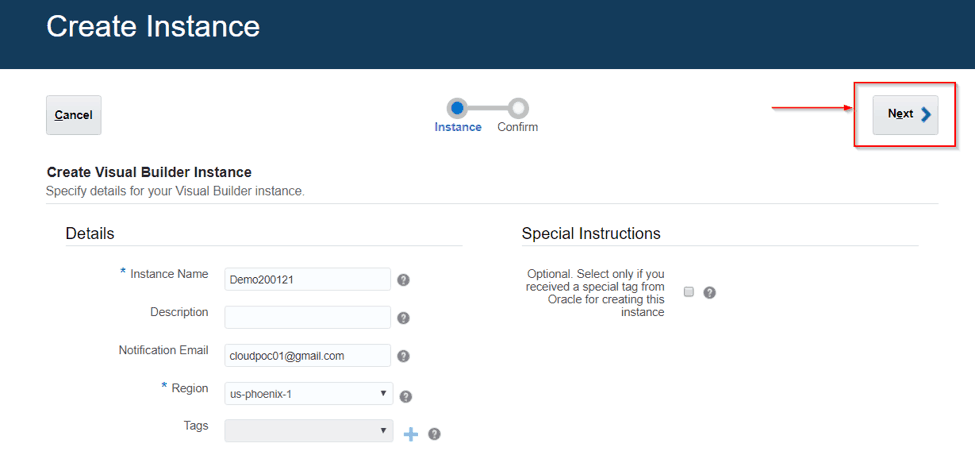 Visual Builder Cloud Service (VBCS)