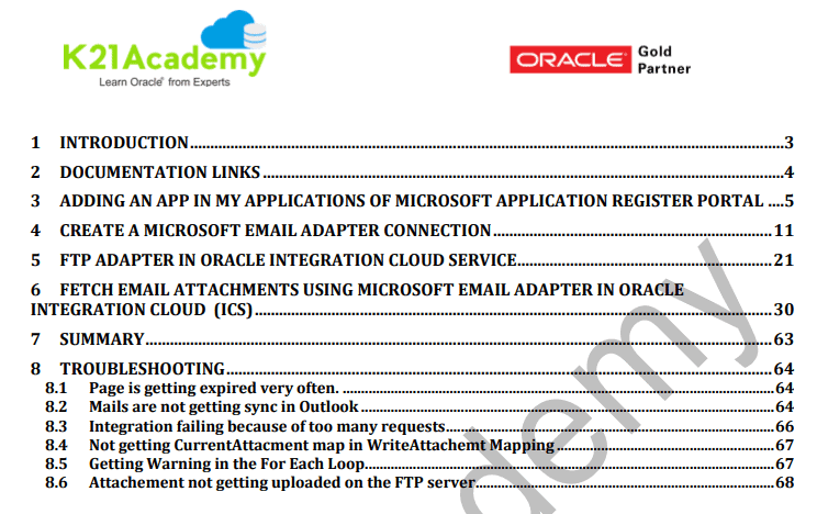 Fetch Email attachments using Microsoft Email adapter in Oracle Integration Cloud