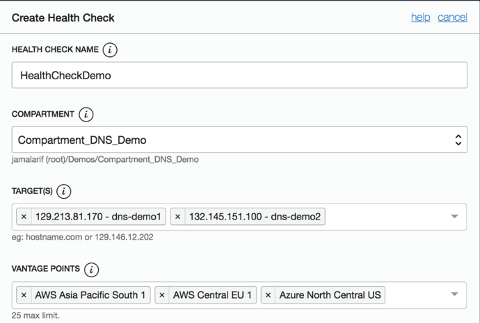 creating health check