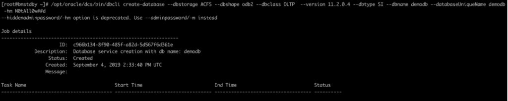 Database CLI