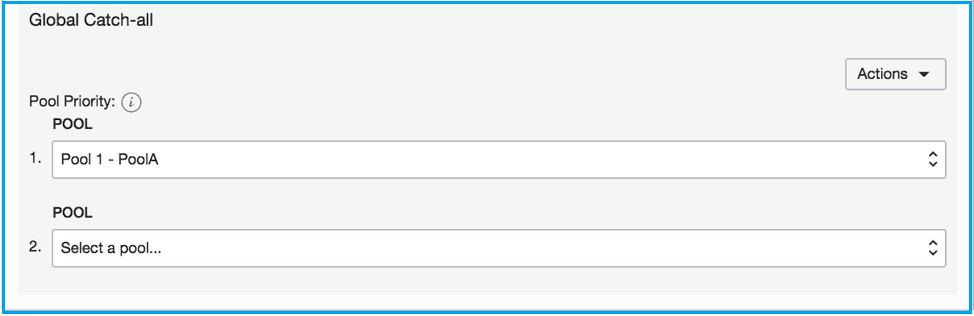 geolocation steering policies
