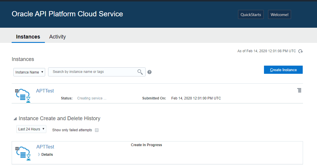 Oracle API Platform Cloud Service Overview
