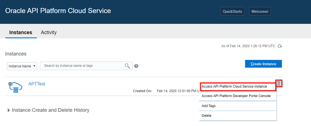 Oracle API Platform Cloud Service Overview