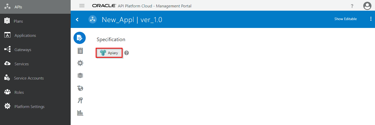 Oracle API Platform Cloud Service Overview
