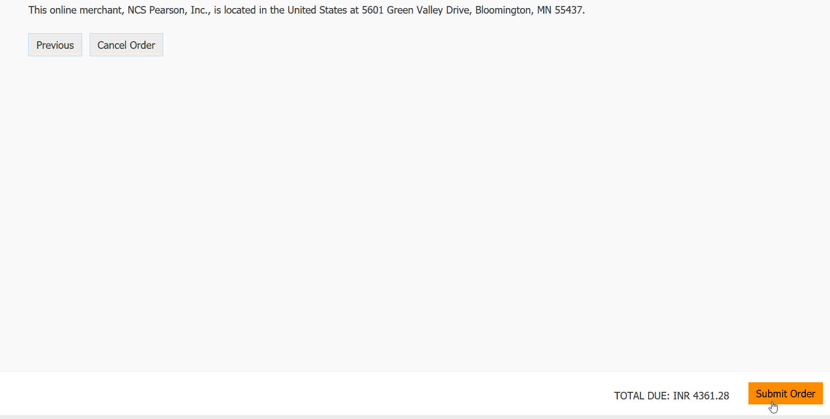 AZ-900 Order confirmation