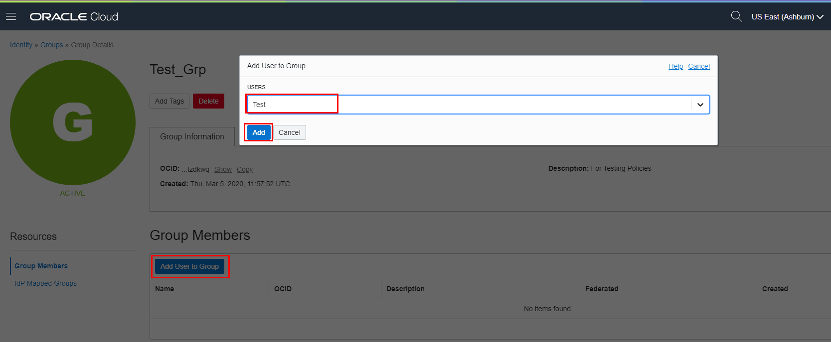 Overview of Policy in Oracle Cloud