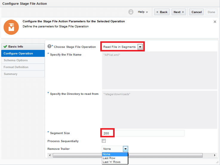 Process large file in Oracle Integration Cloud(OIC)