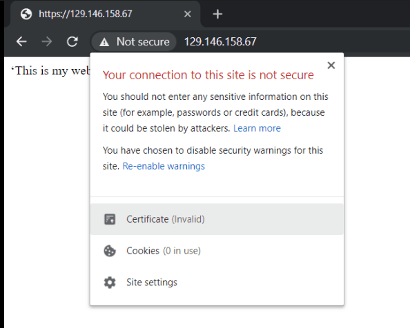 verifying Load Balancer