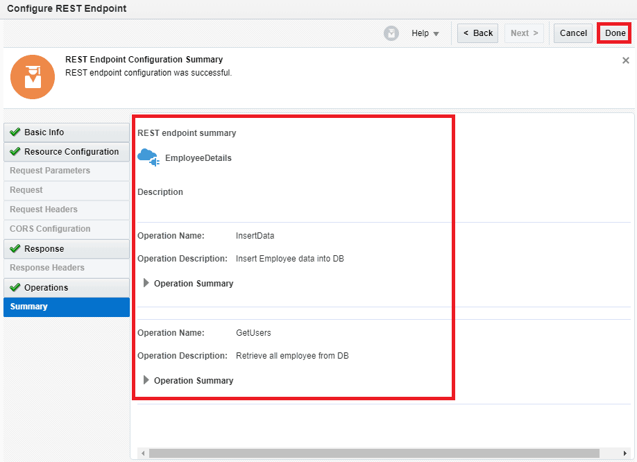 OIC Rest multi verb resource