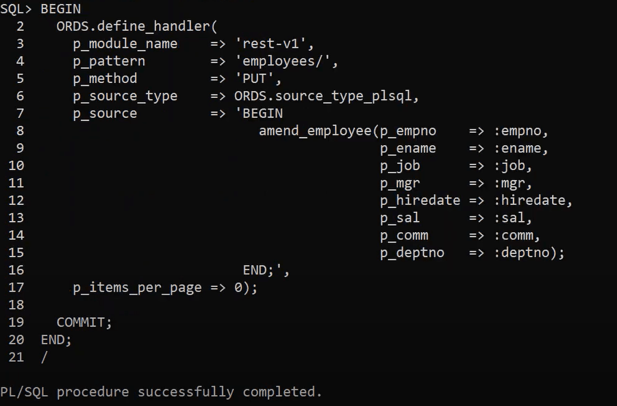 ORDS Adding a new handler