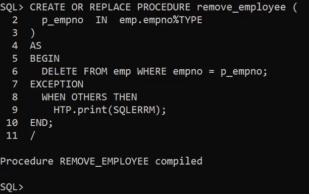 ORDS Remove Procedure