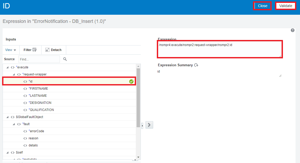 OIC Notification Activity