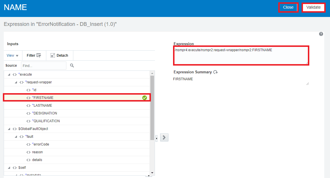 OIC Notification Activity