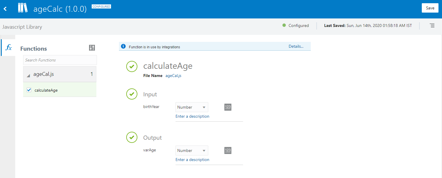 Oracle Integartion Cloud oic libraries
