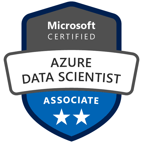 Microsoft Azure machine learning certification