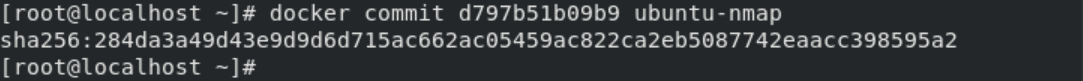 docker commit command