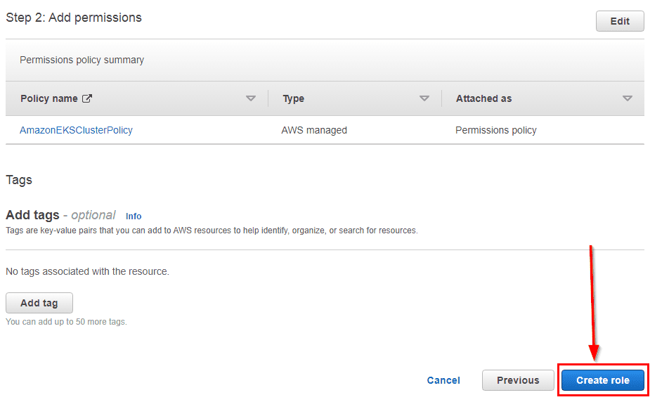 Create EKS Kubernetes Cluster Using GUI