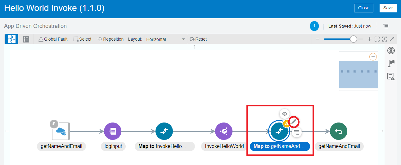 OIC oracle Integration cloud hello world invoke