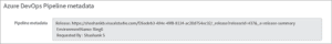 Azure Pipelines Metadata