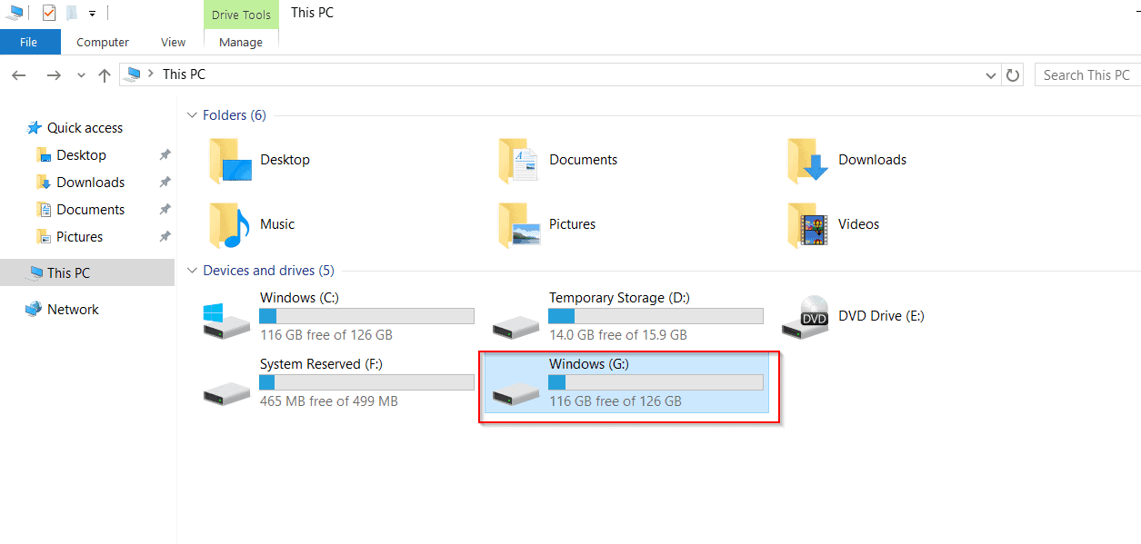 file explorer Azure vm