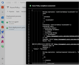Successful deployment log