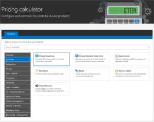 Azure pricing-calculator